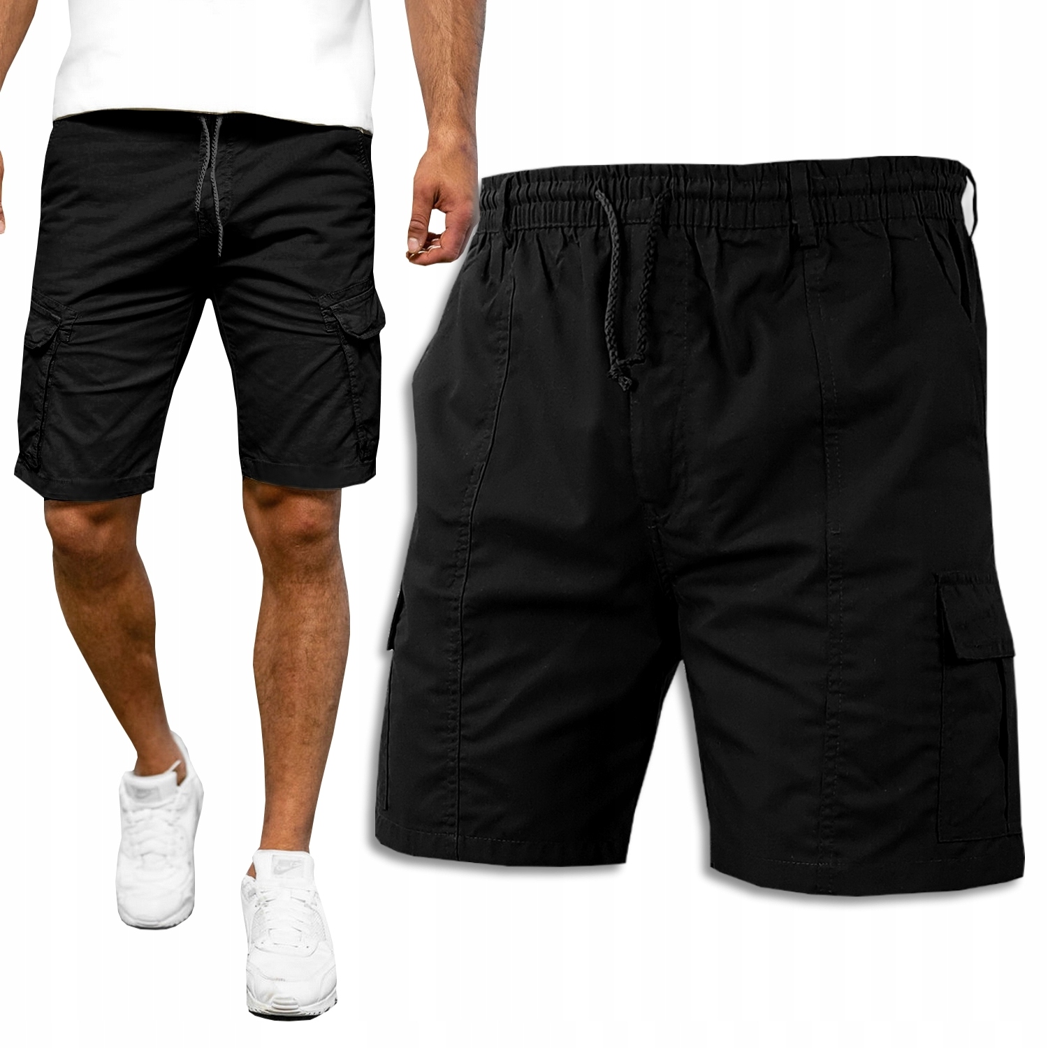 

Krótkie Bojówki Wojskowe Spodenki Szorty 2XL/3XL