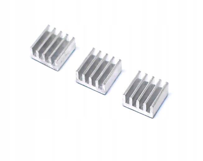 

radiator aluminiowy 9 x 9 x 5 mm niski