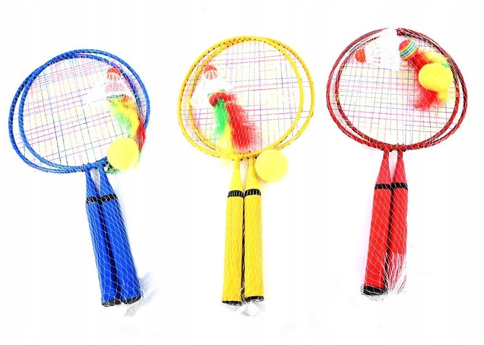 ZESTAW DO BADMINTONA paletki lotki KRAKÓW Marka Midex