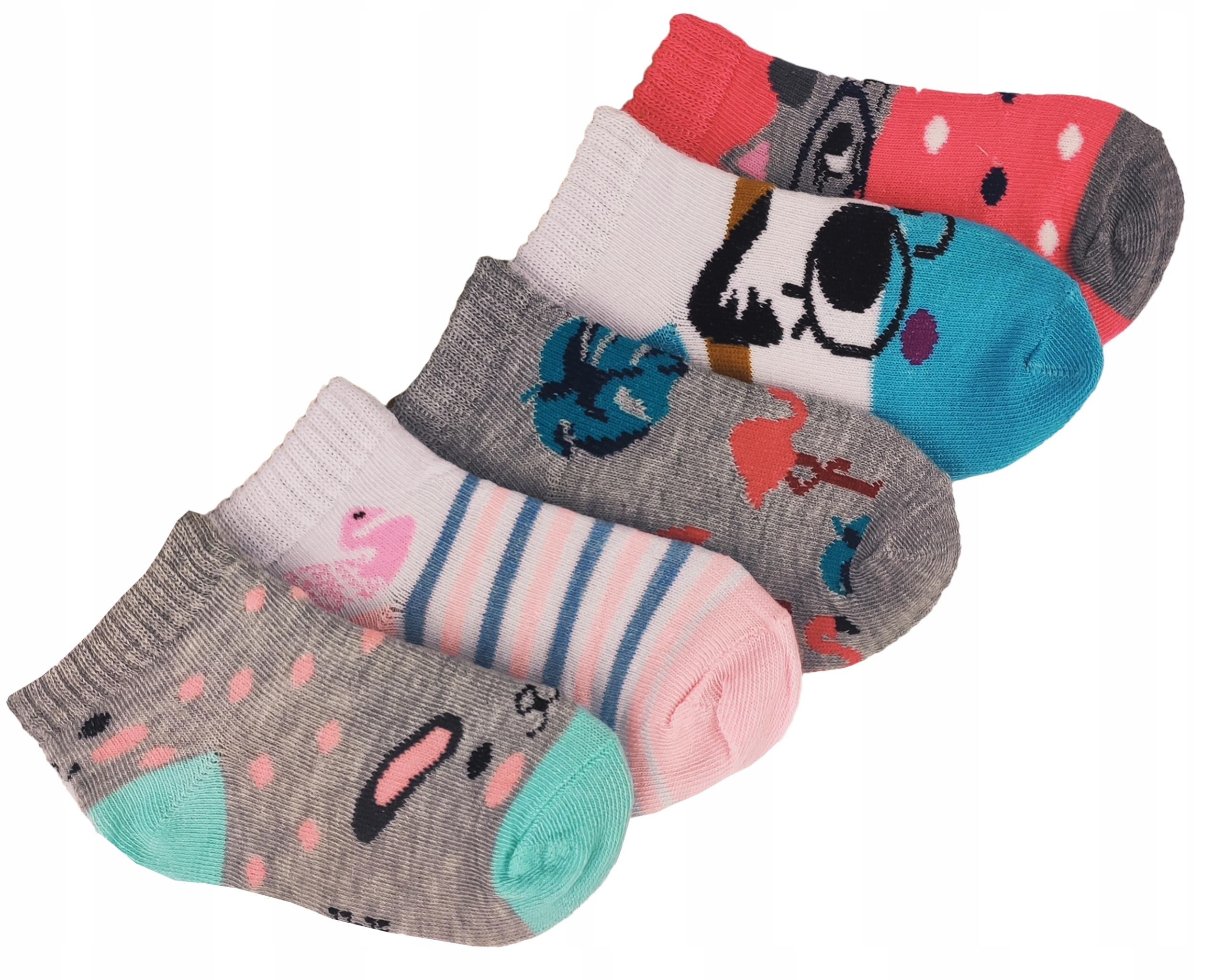 

Skarpety Stopki Dziecięce Wzory Socks 5-PAR 35-38