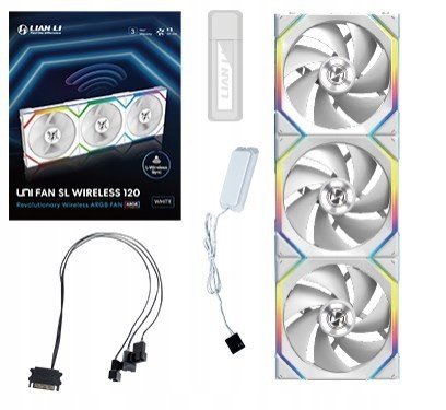 Lian Li Uni Fan Sl Wireless 120 Obudowa komputera Wentylator 12 cm Biały 3