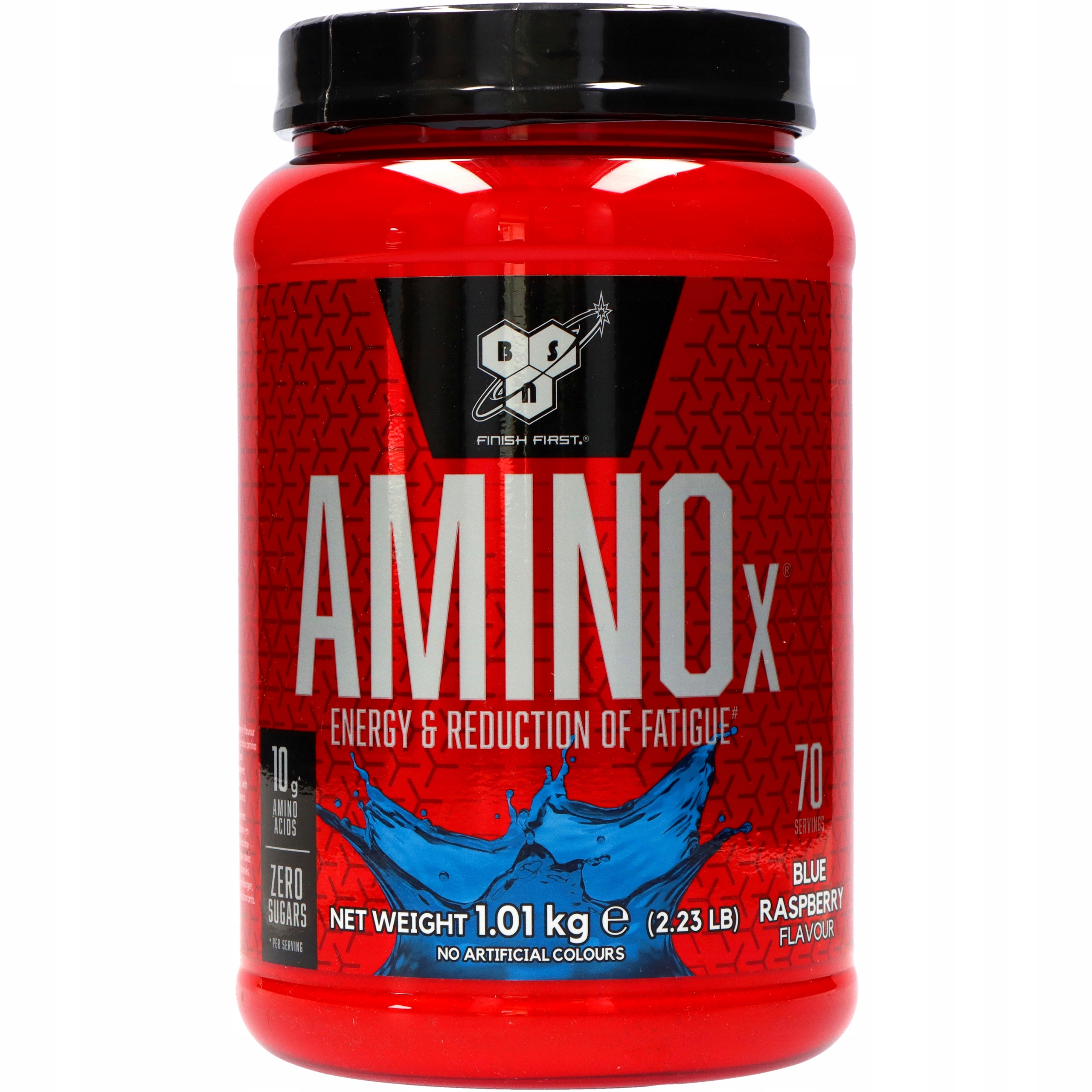 Aminokyseliny Bsn Amino X 1015 g Bcaa Malina Regenerace bez cukru 70 porcí