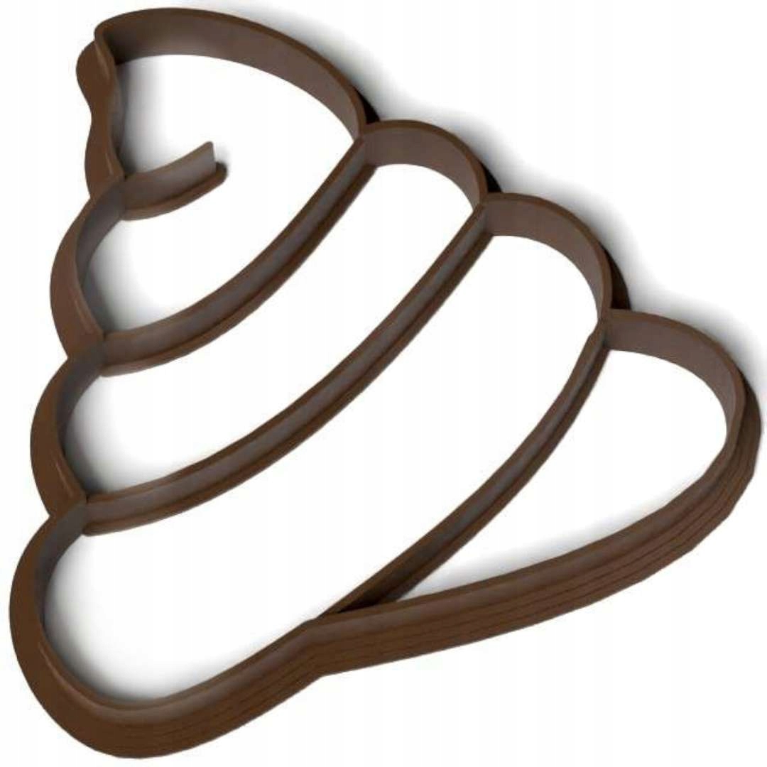 

Foremka poop emoji Kupa do ciastek wykrojnik