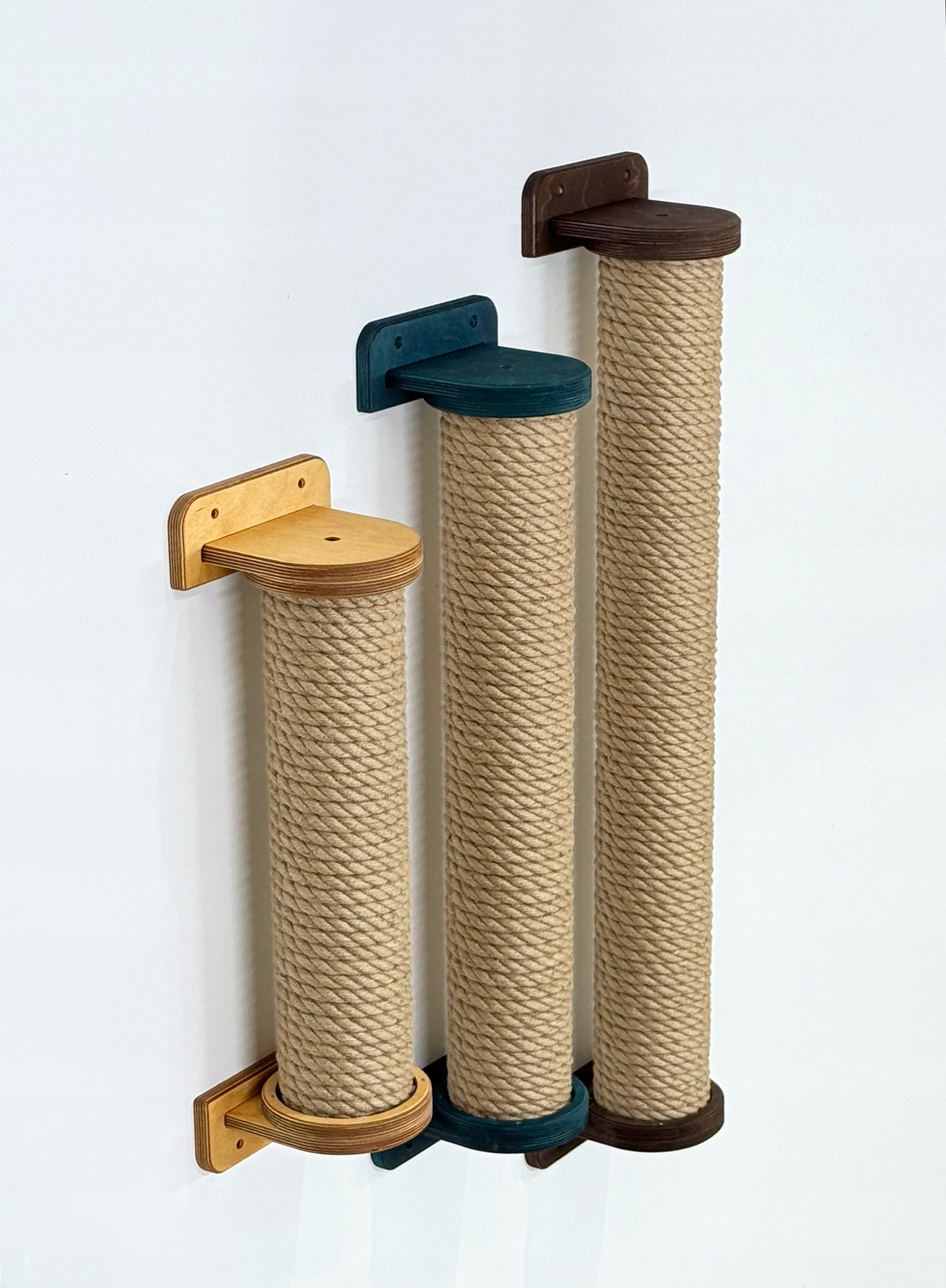 Levně Škrabadlo stromek pro kočky Cat Tree, pevné sloupky pro kočky 60-100 cm šrouby