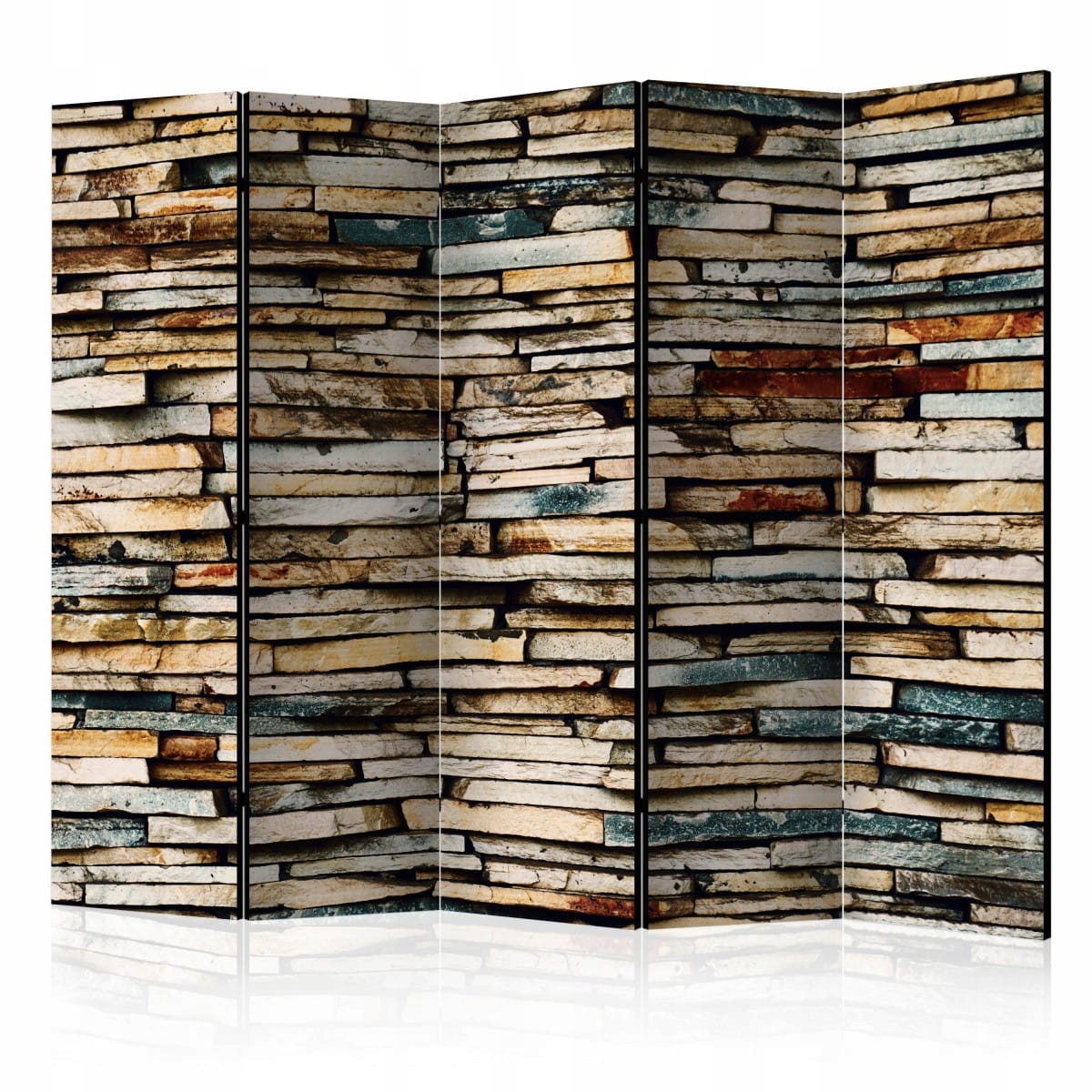 Parawan 5-częściowy - Kamienna harmonia II