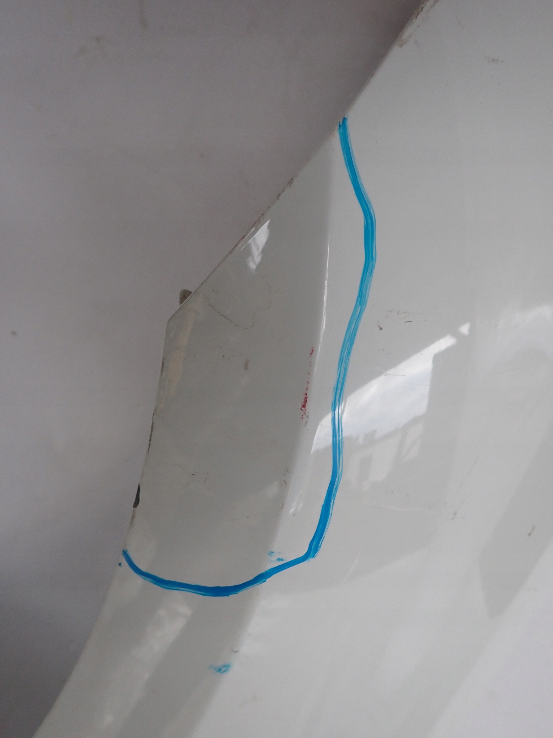 VW GOLF VII 7 5G0 before lift fender left front front