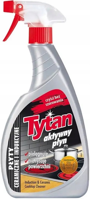 

Tytan Płyn Do Czyszczenia Płyt Ceramicznych 500g