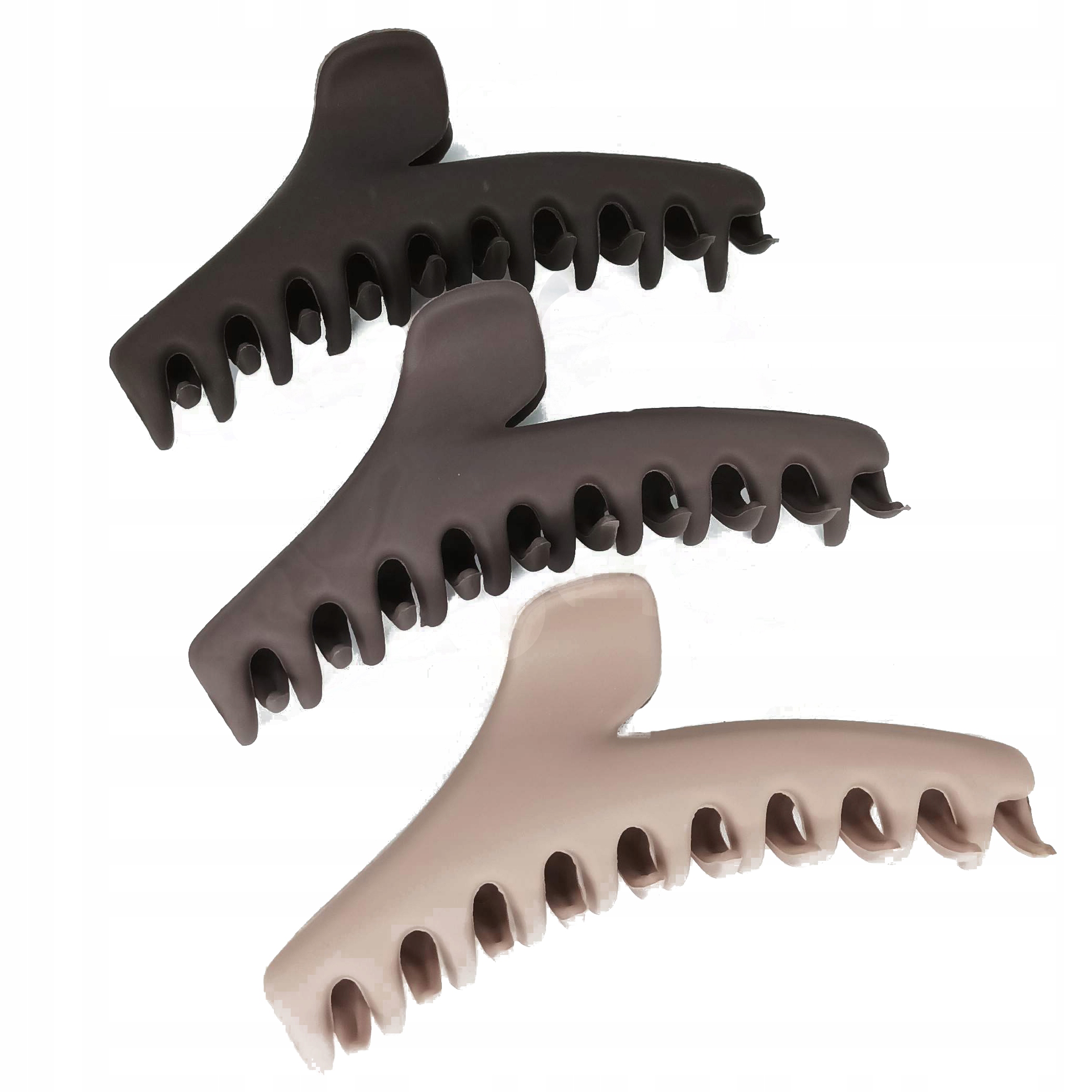 ZESTAW SPINEK DO WŁOSÓW 3 DUŻE KLAMRY ZW12-4