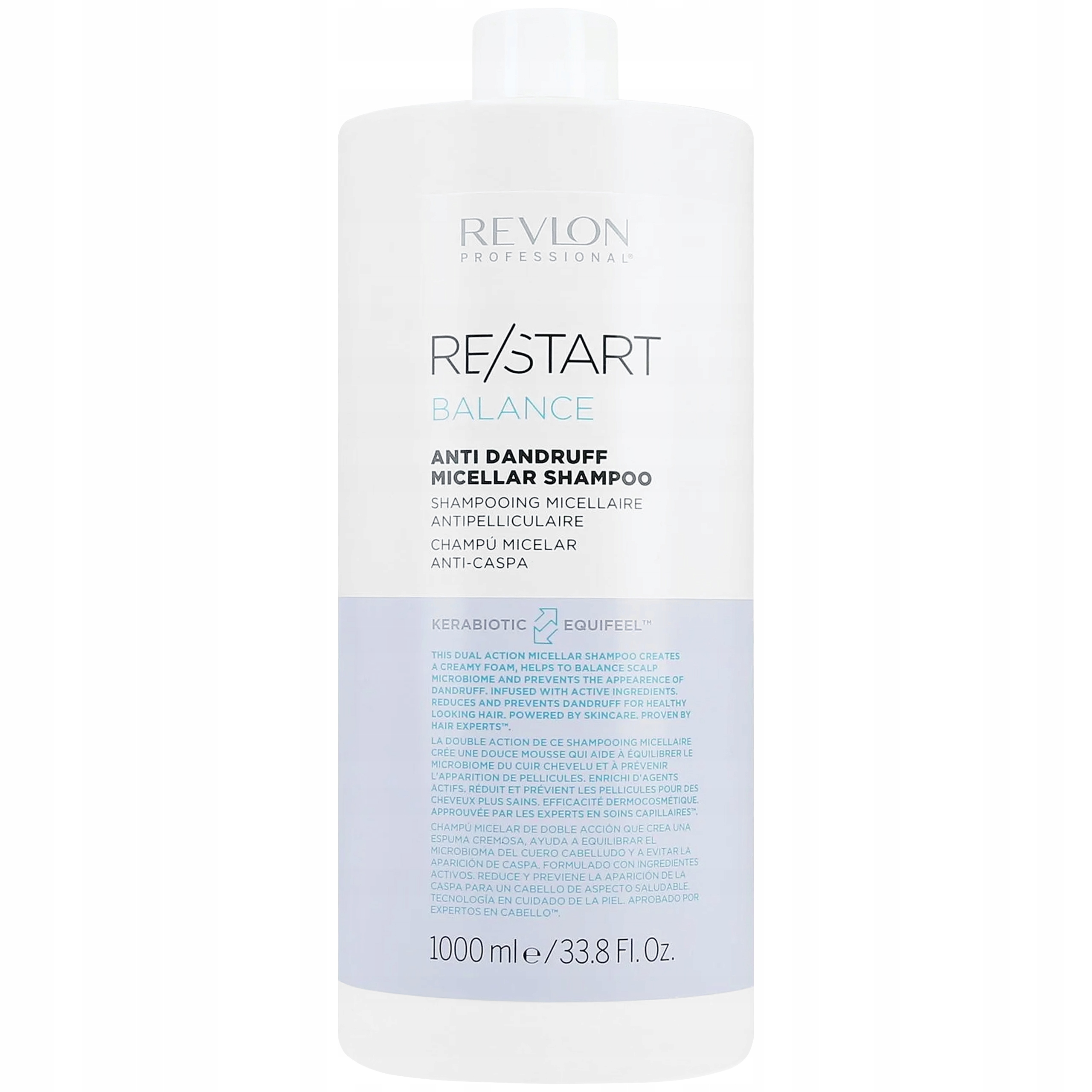 Revlon Restart Balance Anti Dandruff – šampon proti lupům, 1000 ml