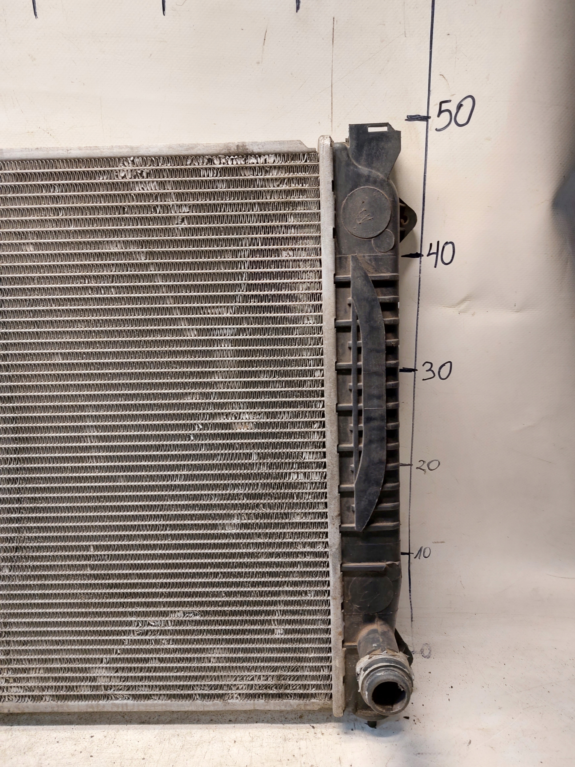 water cooler AUDI A6 C5 2.5 TDI