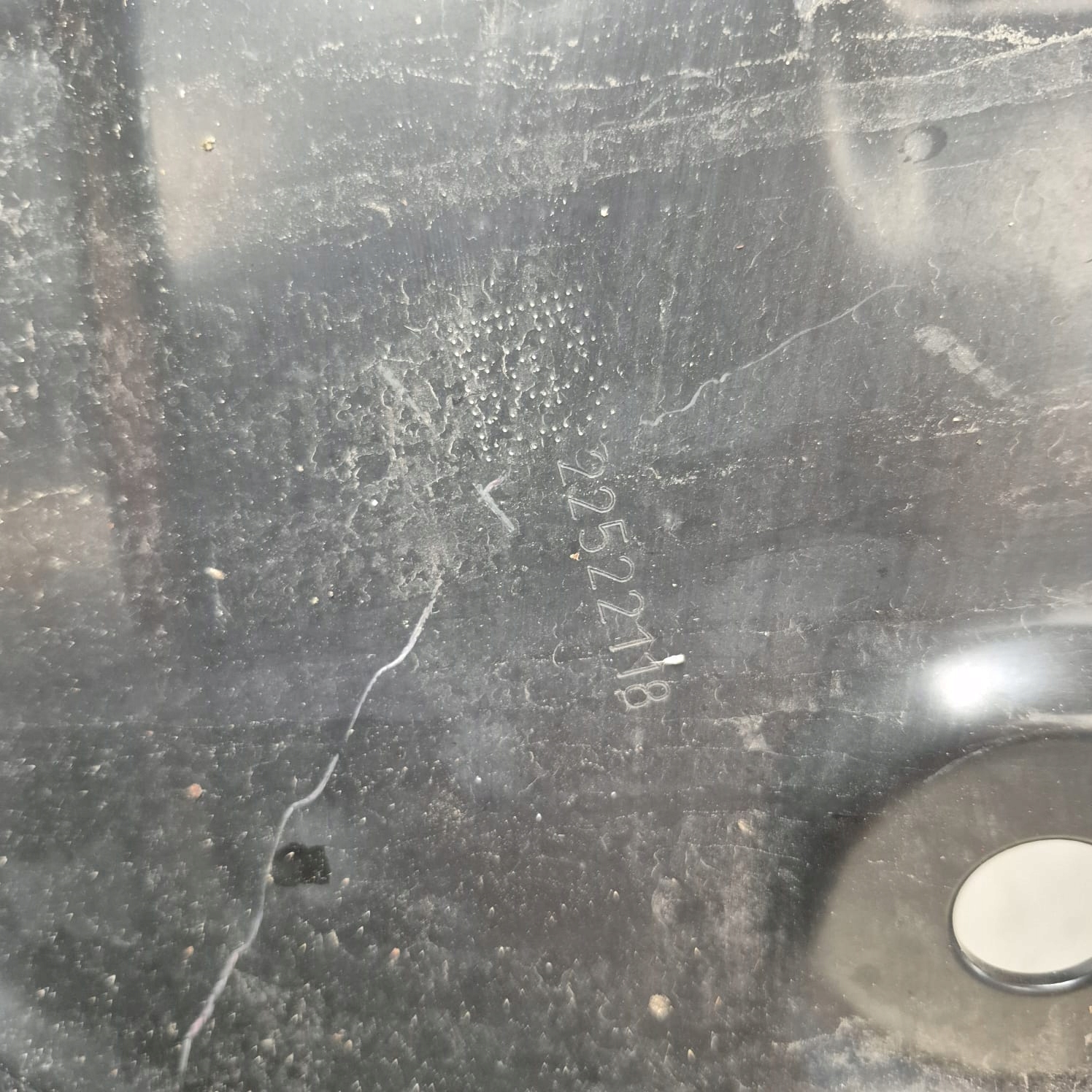 VW ID 5 ID.5 21-> side fender right rear part rear