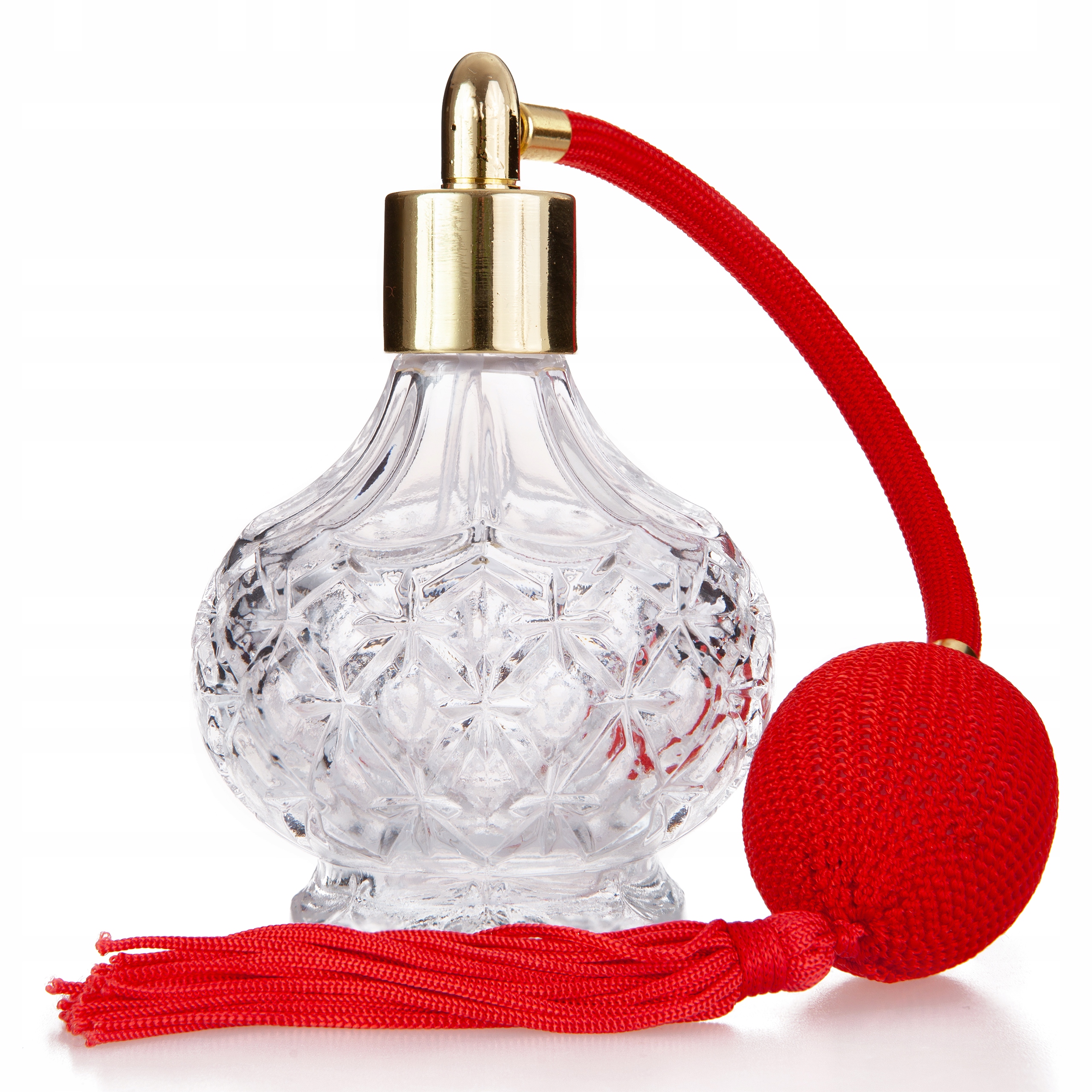 Skleněný Flakon Monique S Pumpičkou Parfém – 85 ML!