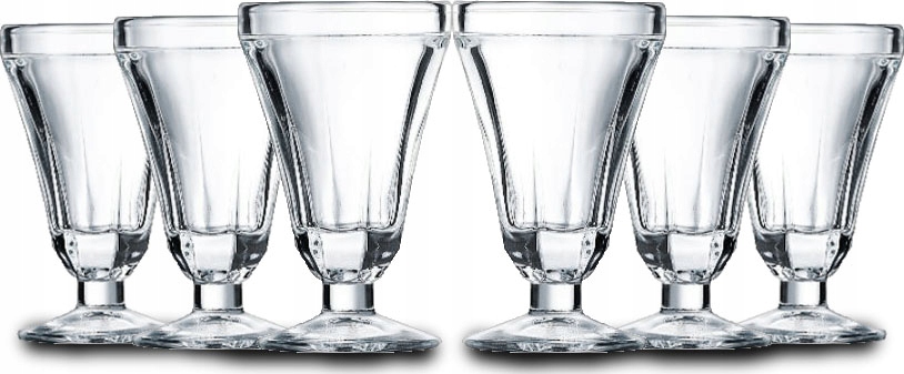 OSZUKANE KIELISZKI do wódki na wesele 15 ml ślub na stopce 6 szt.