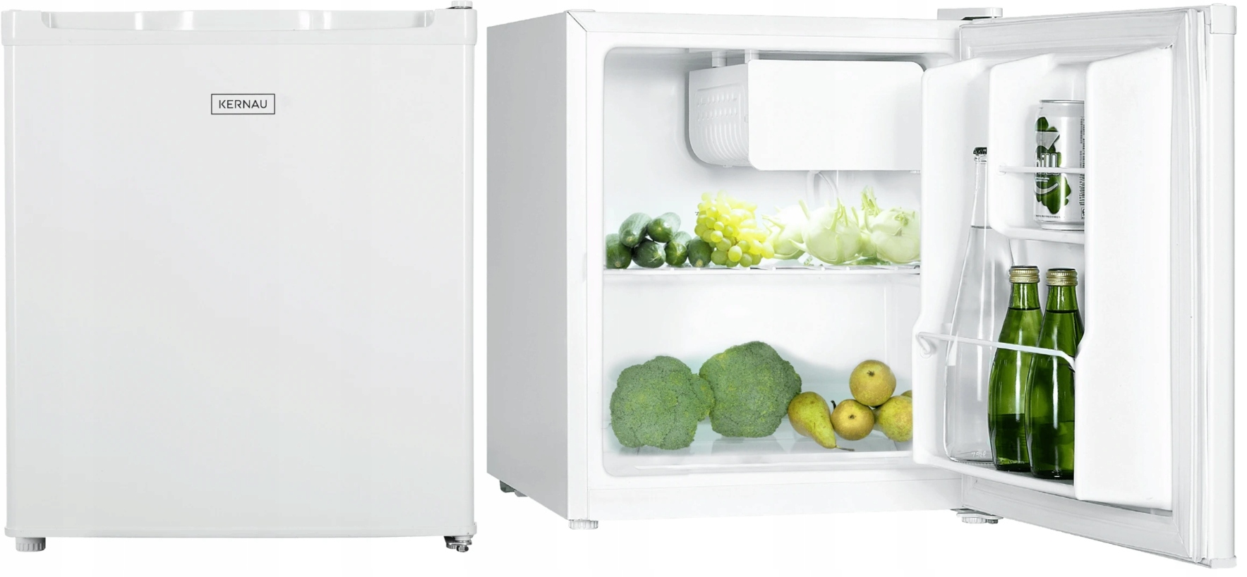 Mała Lodóka Kernau Kfr 04243.1 W Minibar 41l 44cm Biała Do Hotelu Kampera