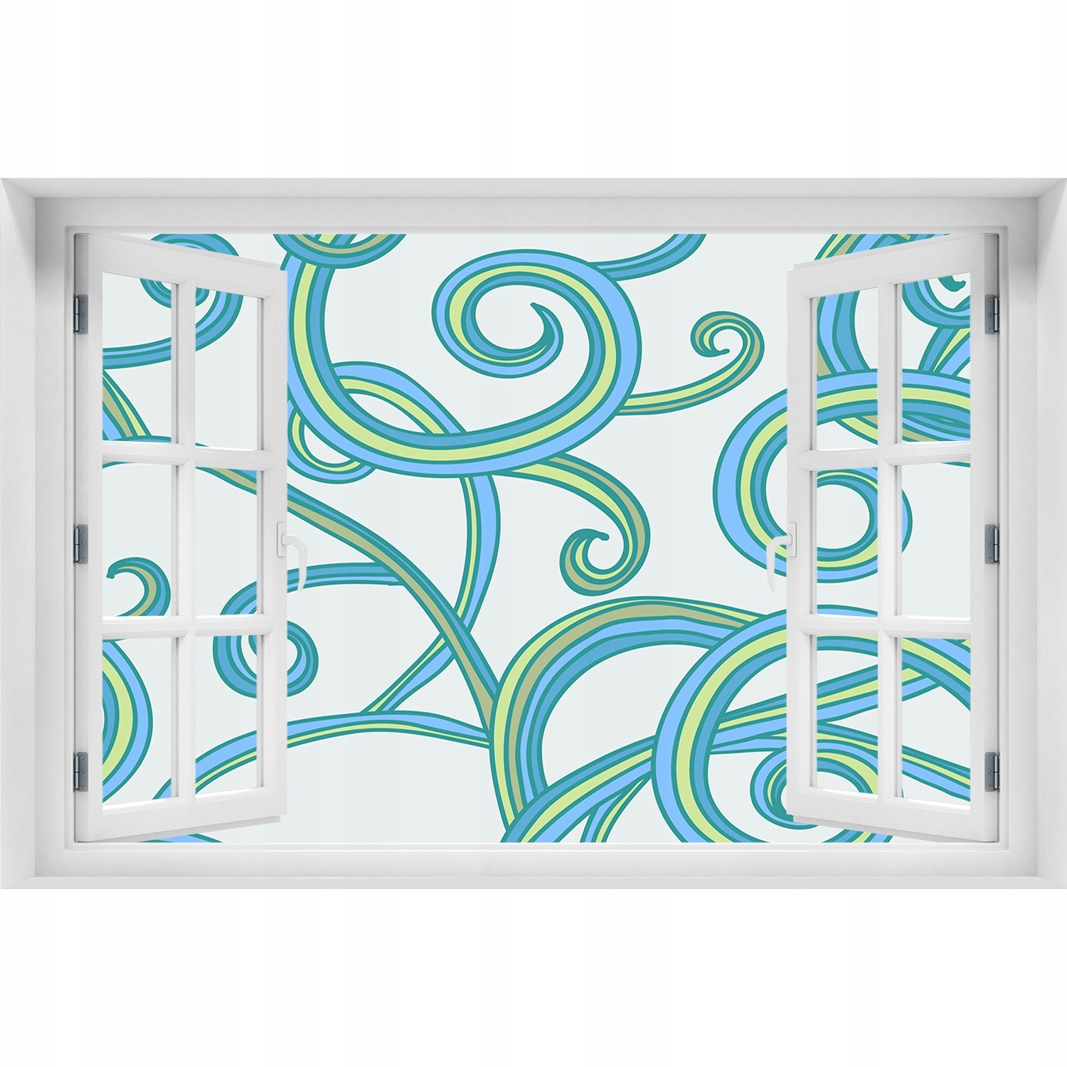 

Fotoobraz Naklejka na ścianę Abstrakcyjne spirale