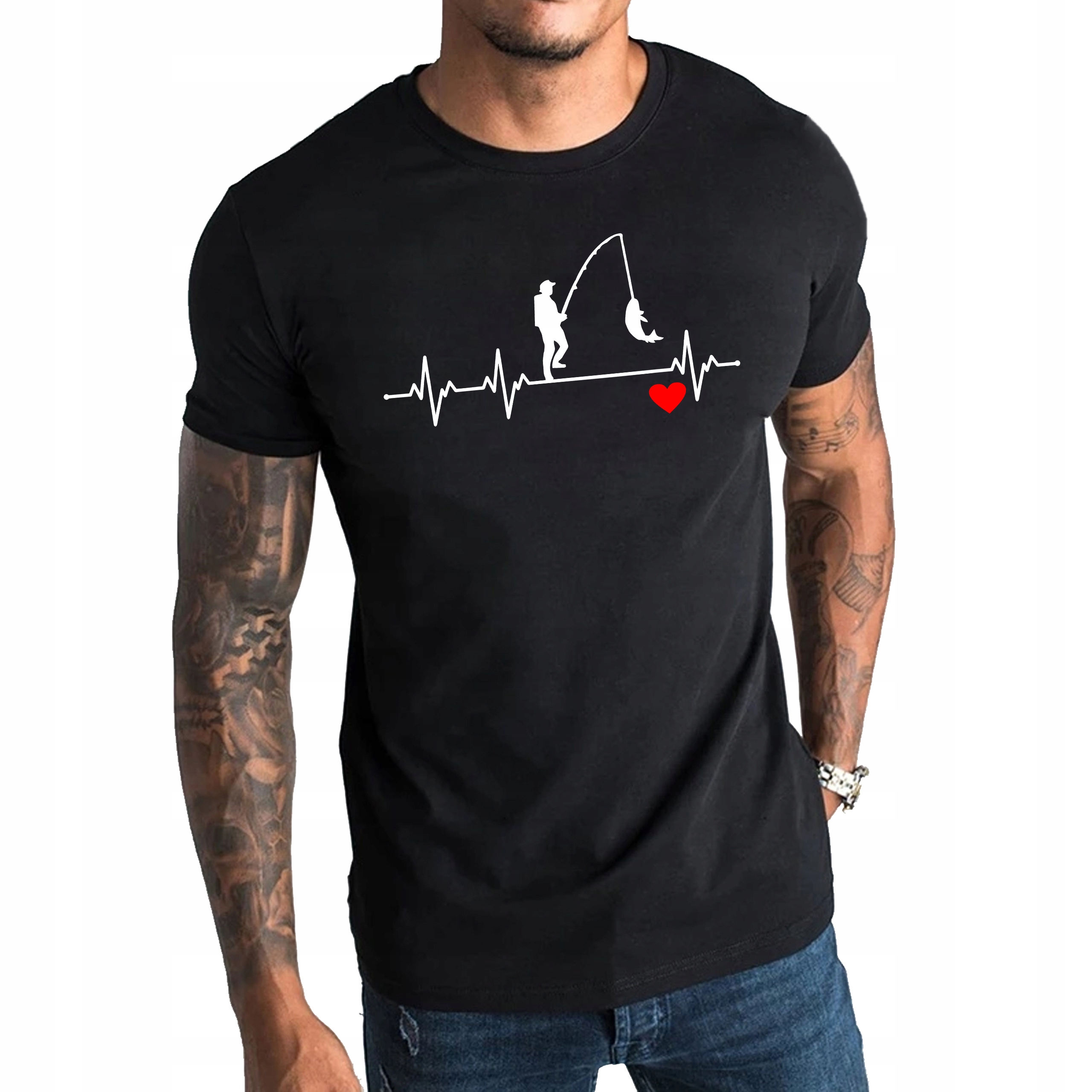 

T shirt koszulka Wędkarz Wędka Hobby Prezent M
