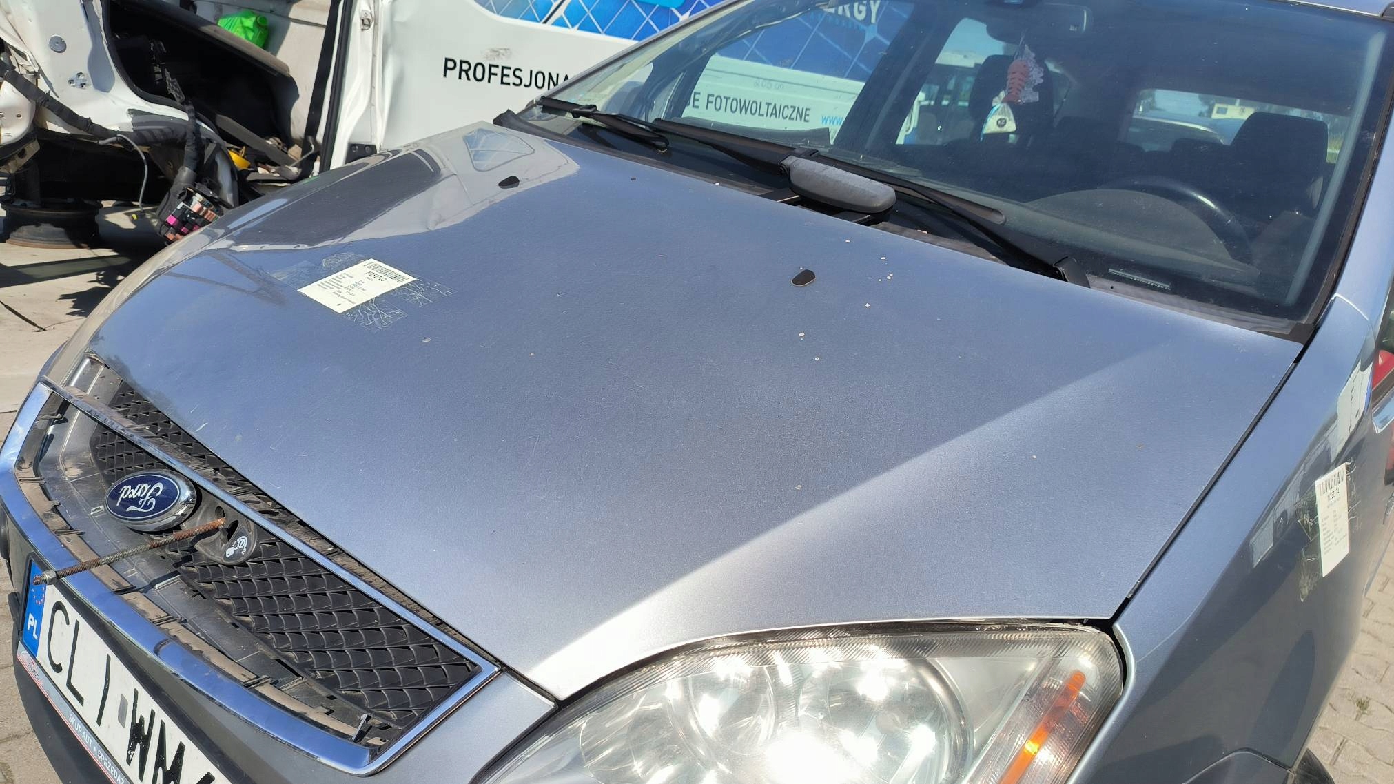 motorhaube MACHINE SILVER FORD FOCUS C-MAX MK1