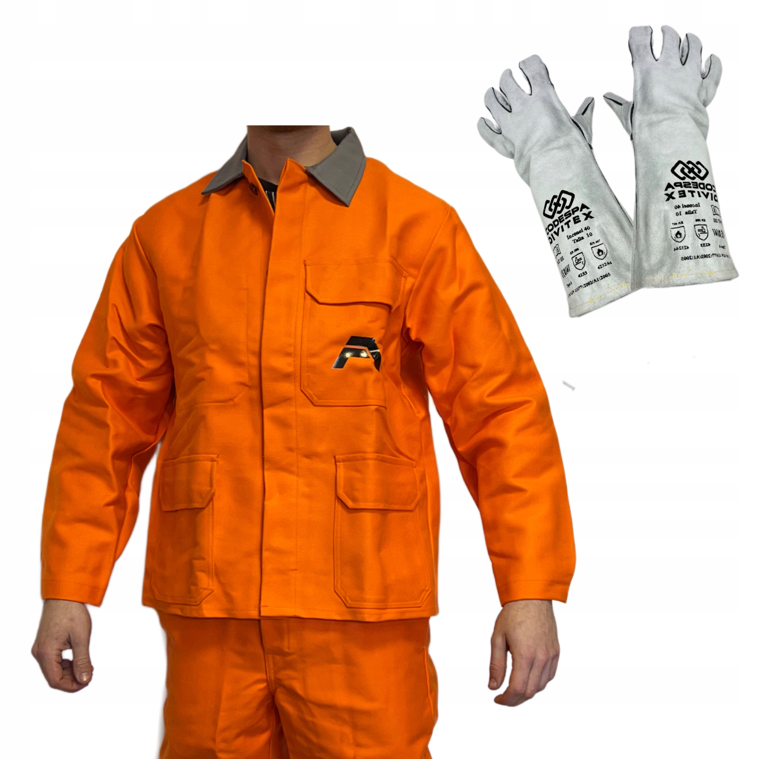 Kurtka Spawalnicza Robocza Trudnopalna 52 L/XL