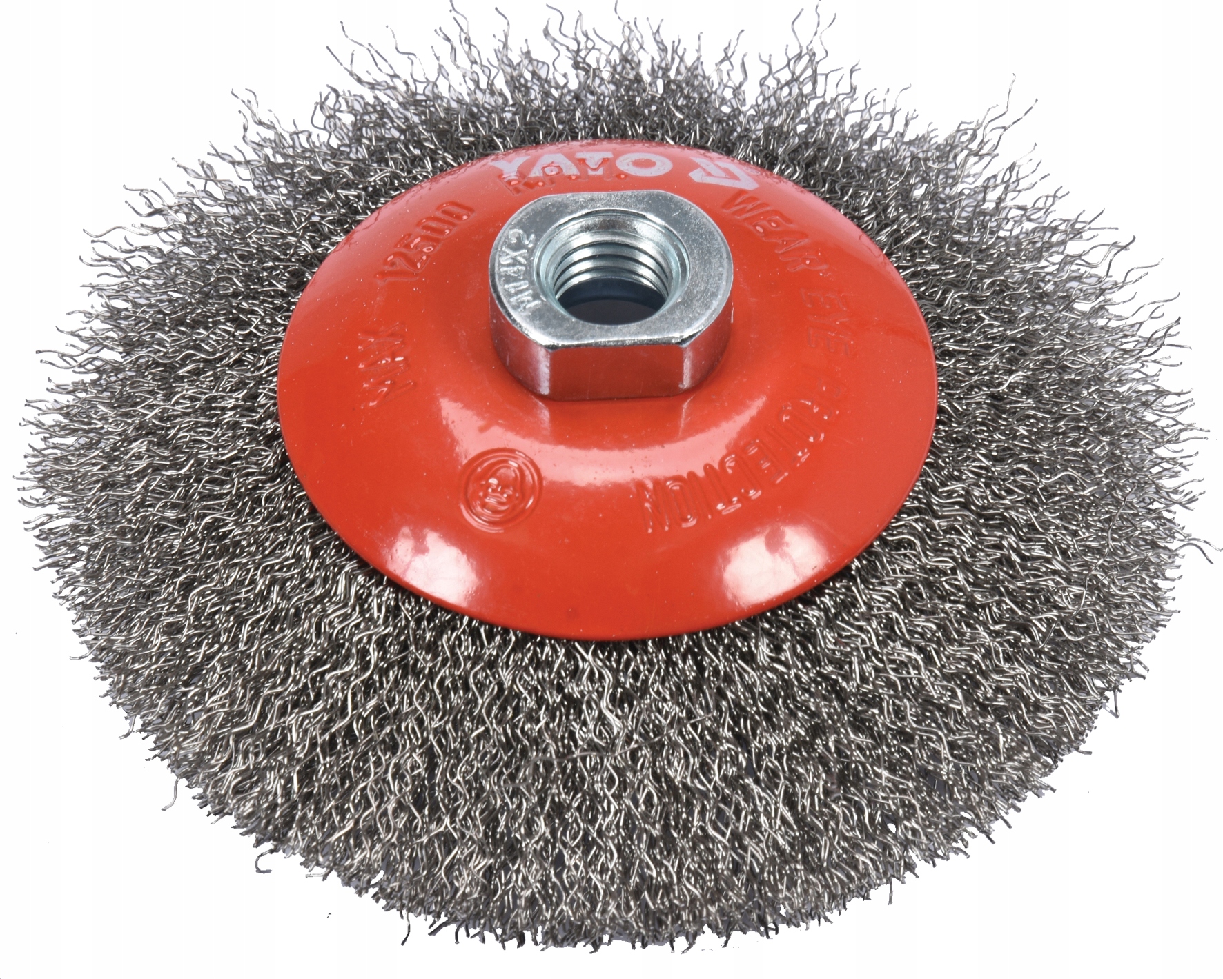 

Szczotka Tarczowa 125 mm Gwint M14 Drut Inox Yato