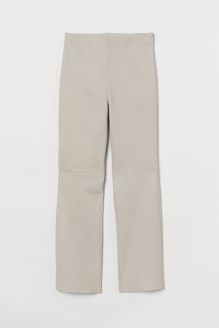 H&m 36/S kožené kalhoty, 100% kůže,
