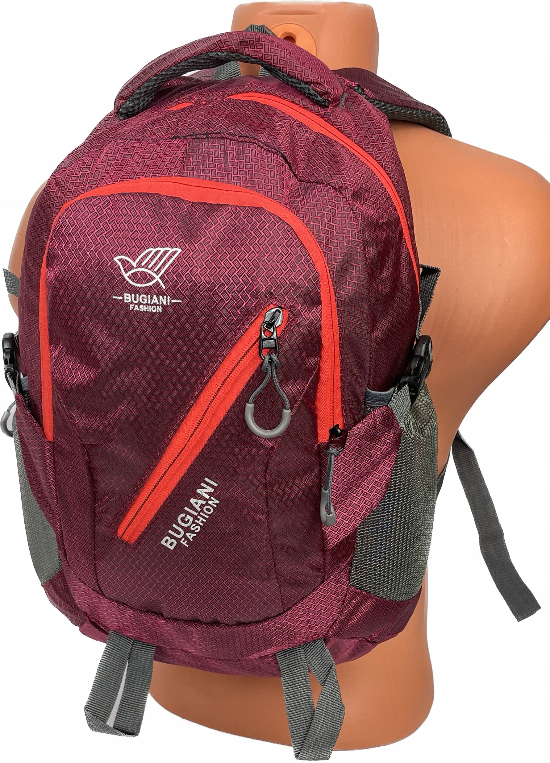 

Plecak turystyczny trekking damski 24L bordo