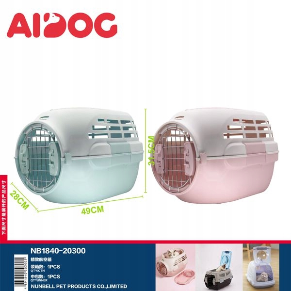 Levně Elegantní Přepravka pro zvířata – rigidní, pohodlný a bezpečný