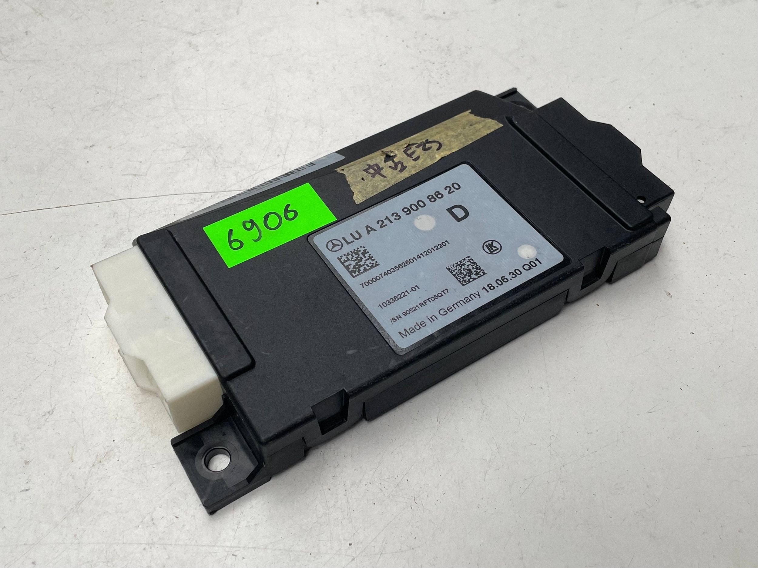 MERCEDES W213 control unit STACYJKI A2139008620 !J