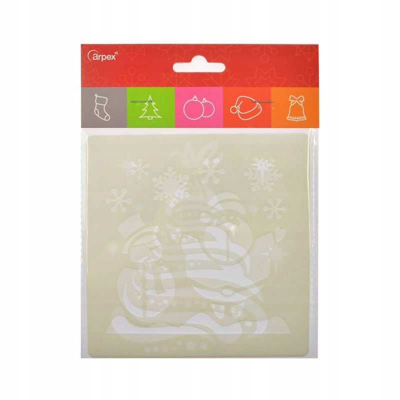 SZABLONY ŚWIĄTECZNE WIELOKROTNEGO UŻYTKU 2SZT ARPEX Marka Arpex
