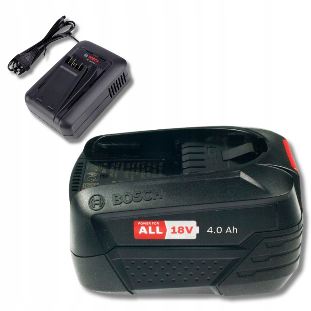 Set akumulátor nabíječka, napájecí zdroj Bosch, baterie 4Ah 18V