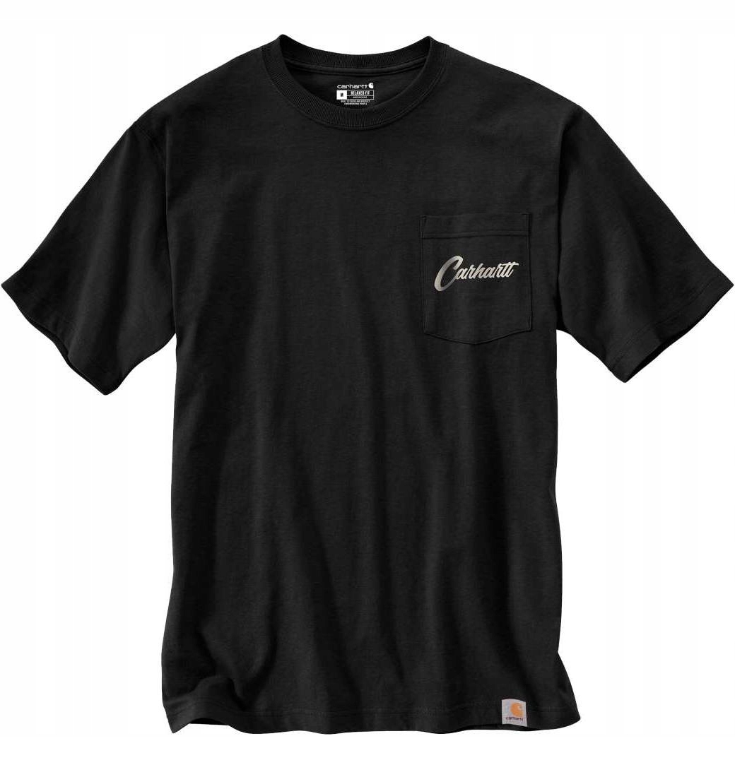 

Carhartt koszulka Shamrock czarna z kieszonką L