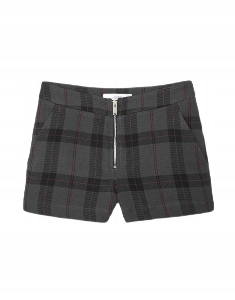 

A0003 MANGO__MO1 Szare Spodenki Kratka Zip__s