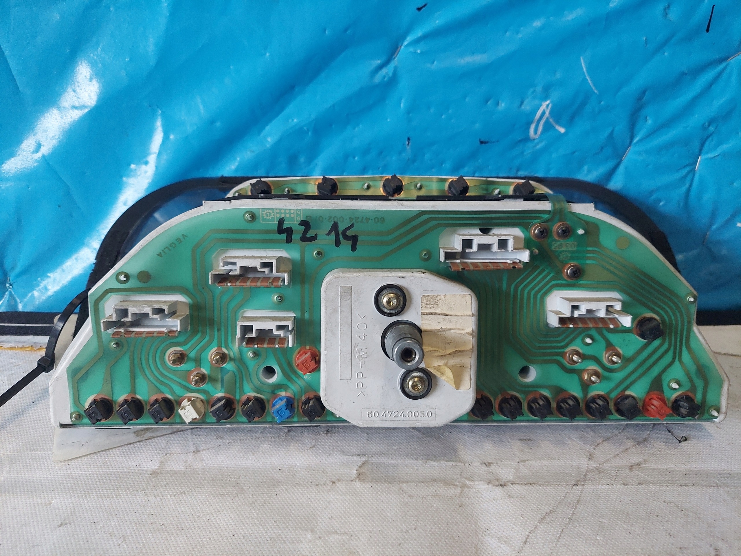 dials clock FIAT DUCATO 2.5 D 6047240050