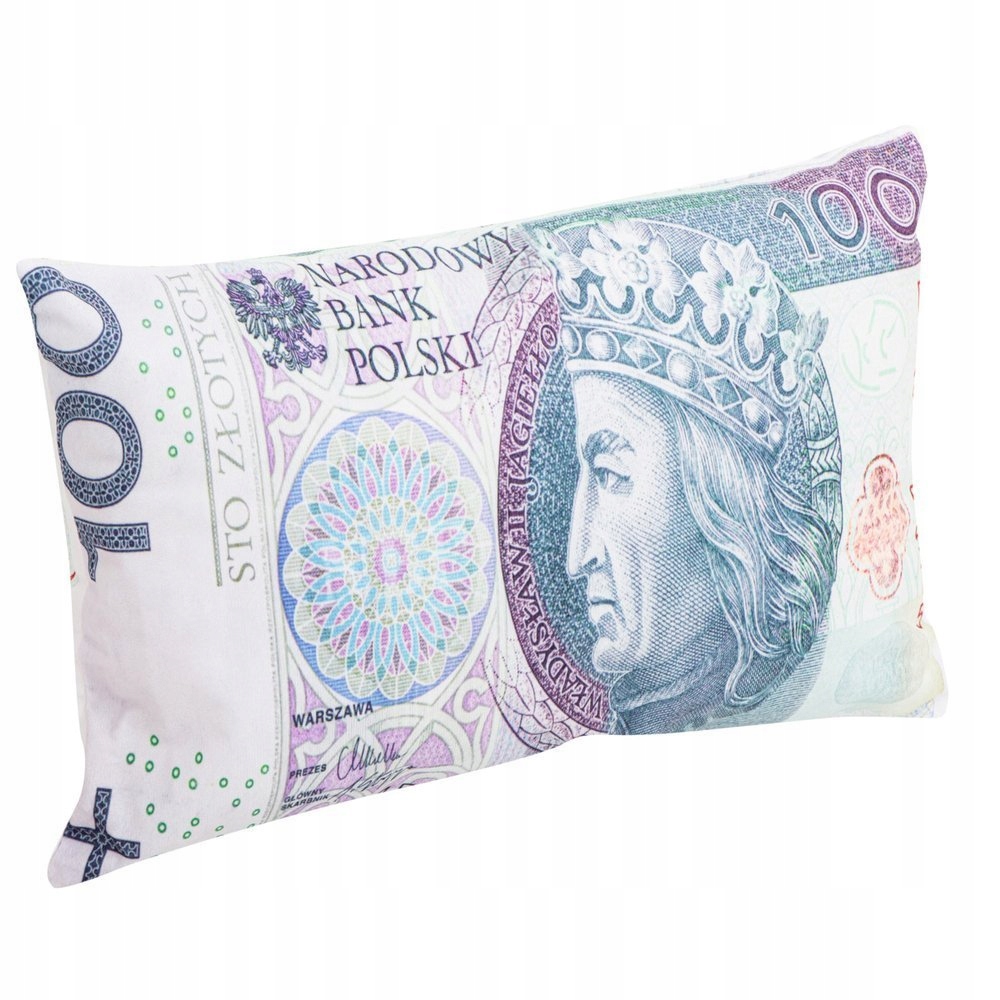 

Poduszka 100 Pln Sto Złotych Stówka Banknot