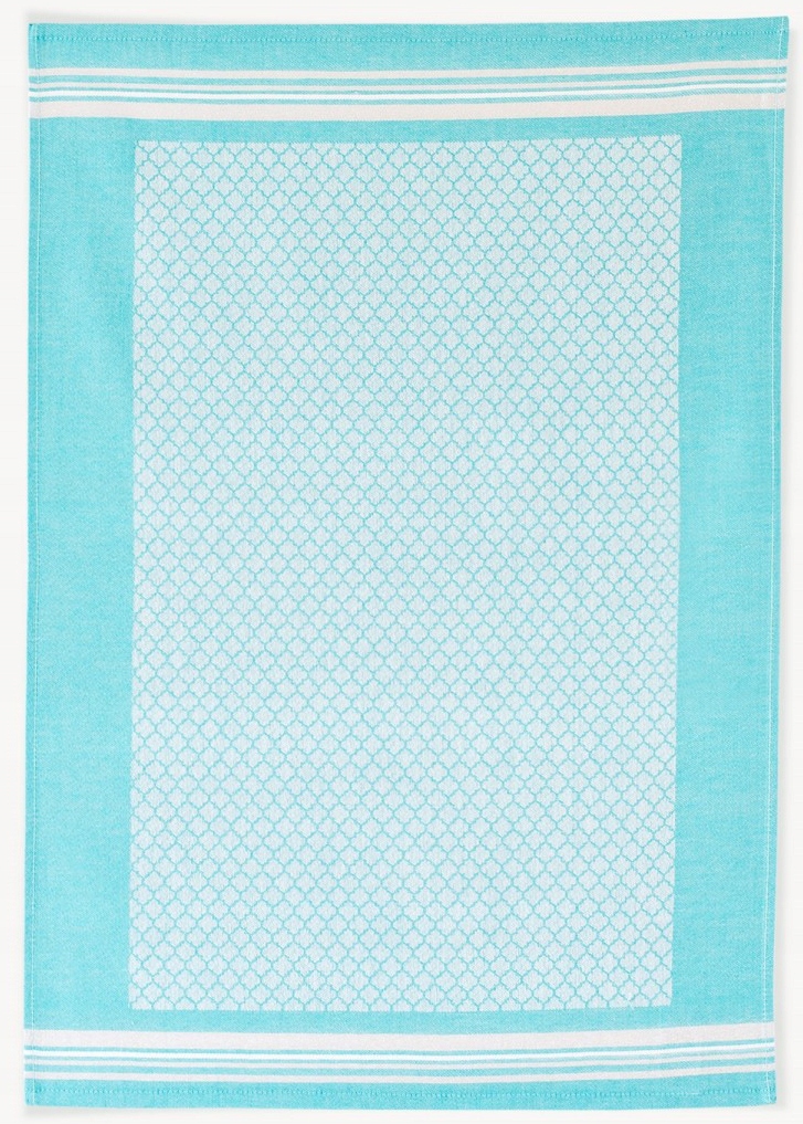 

Zwoltex Ściereczka kuchenna Maroko Turkus Bawełna