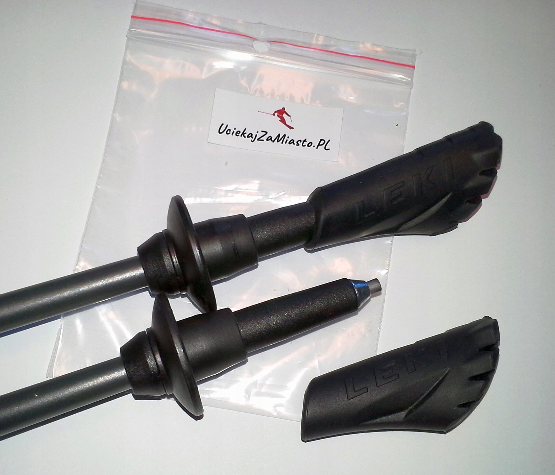 Nakładki LEKI Nordic Walking PowerGrip Multi Pad Materiał inny