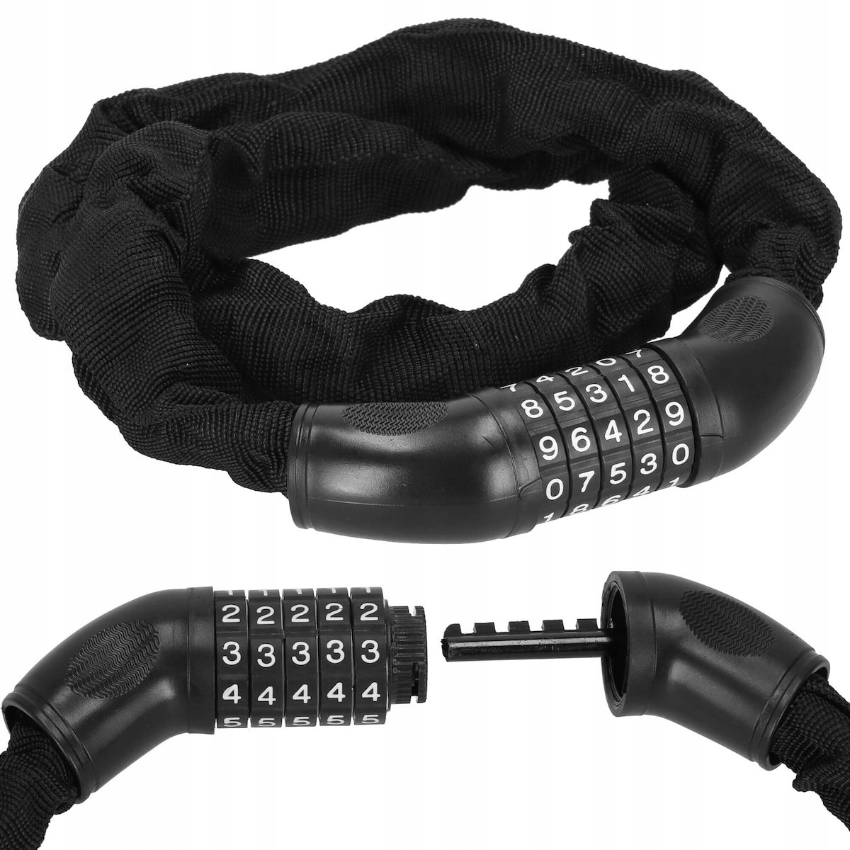 

Blokada Na Rower Zapięcie Na Kod Szyfr 98CM