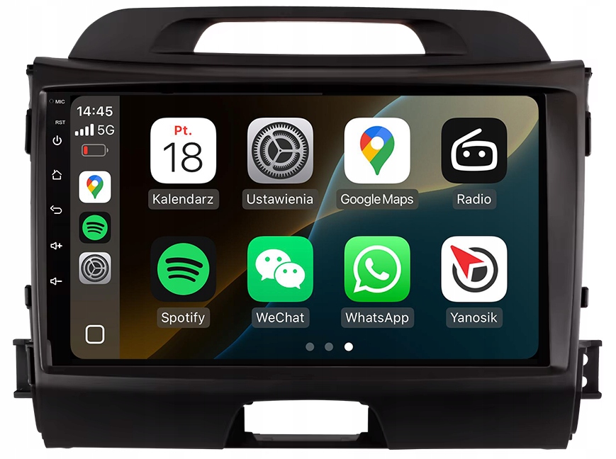 Kia Sportage 3 2010-2015 Android Carplay Rádio Navigace 8GB/128GB Dsp