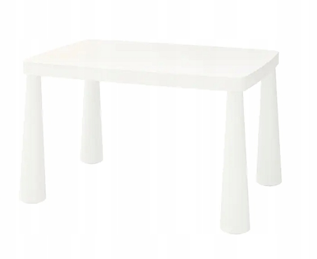IKEA MAMMUT Stolik + 3 stołki dla dzieci Marka Ikea