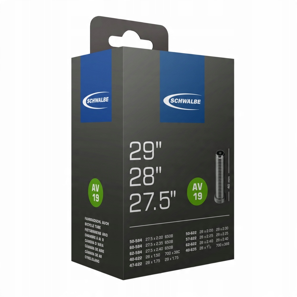 

Schwalbe AV19 27.5/28/29 Dętka Auto 40MM Box