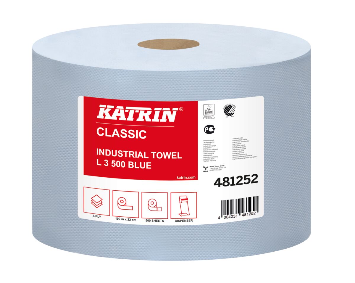 

Katrin Czyściwo papierowe L3 blue 190metrów