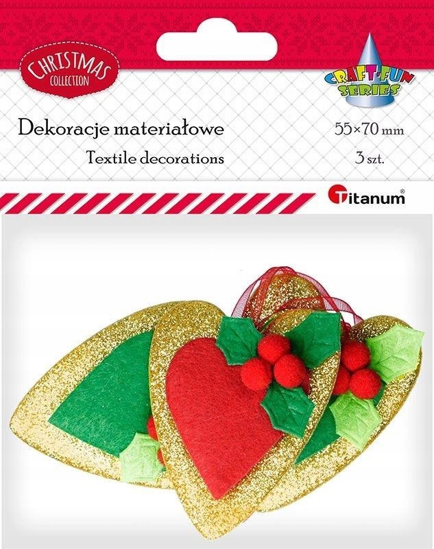 Filcowe Ozdoby Dekoracje 3Szt dla Dzieci Trwałe