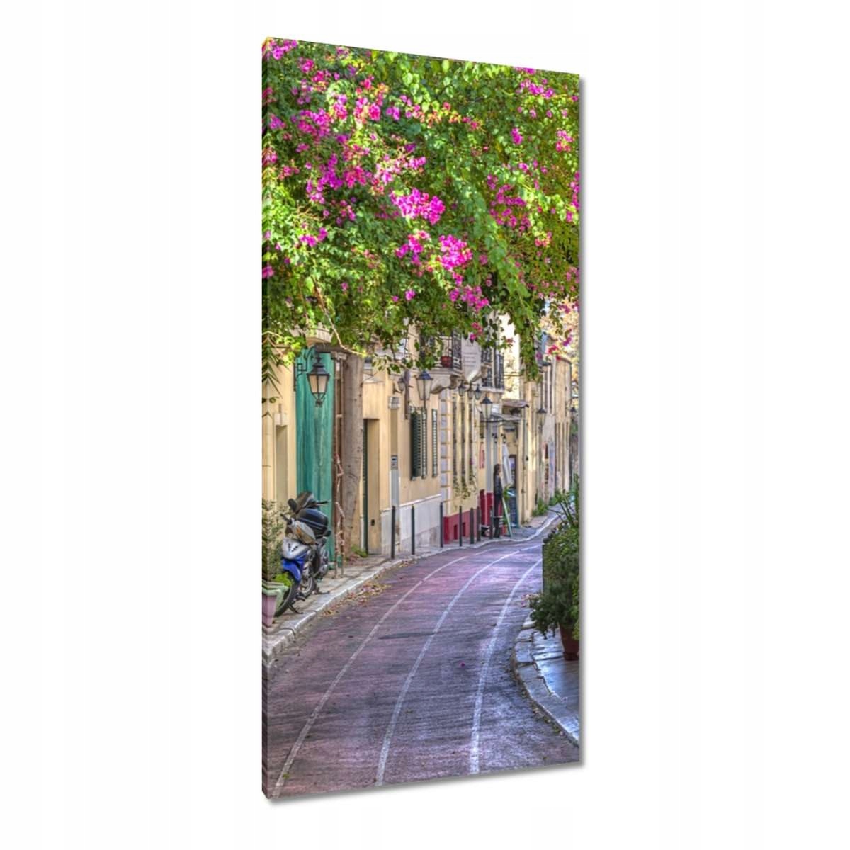 Obrazy 55x115 Řecká ulička Plaka