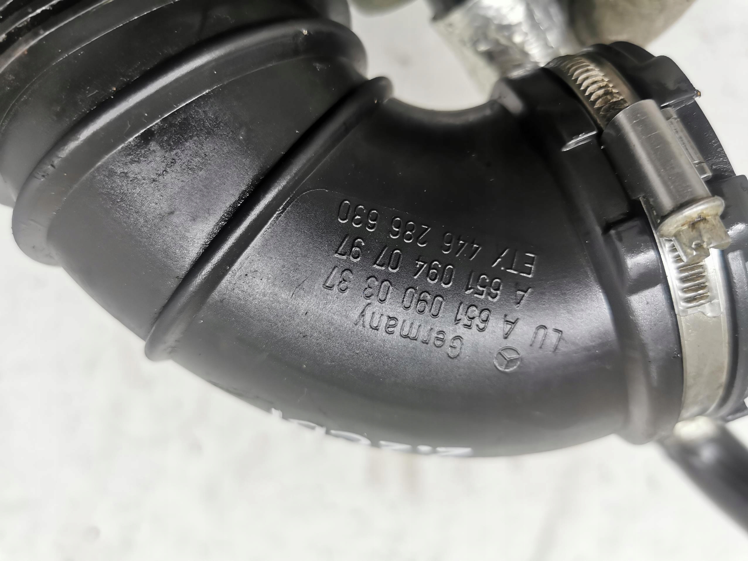 pipe air hose MERCEDES C-KLASA W204 2.2 CDI