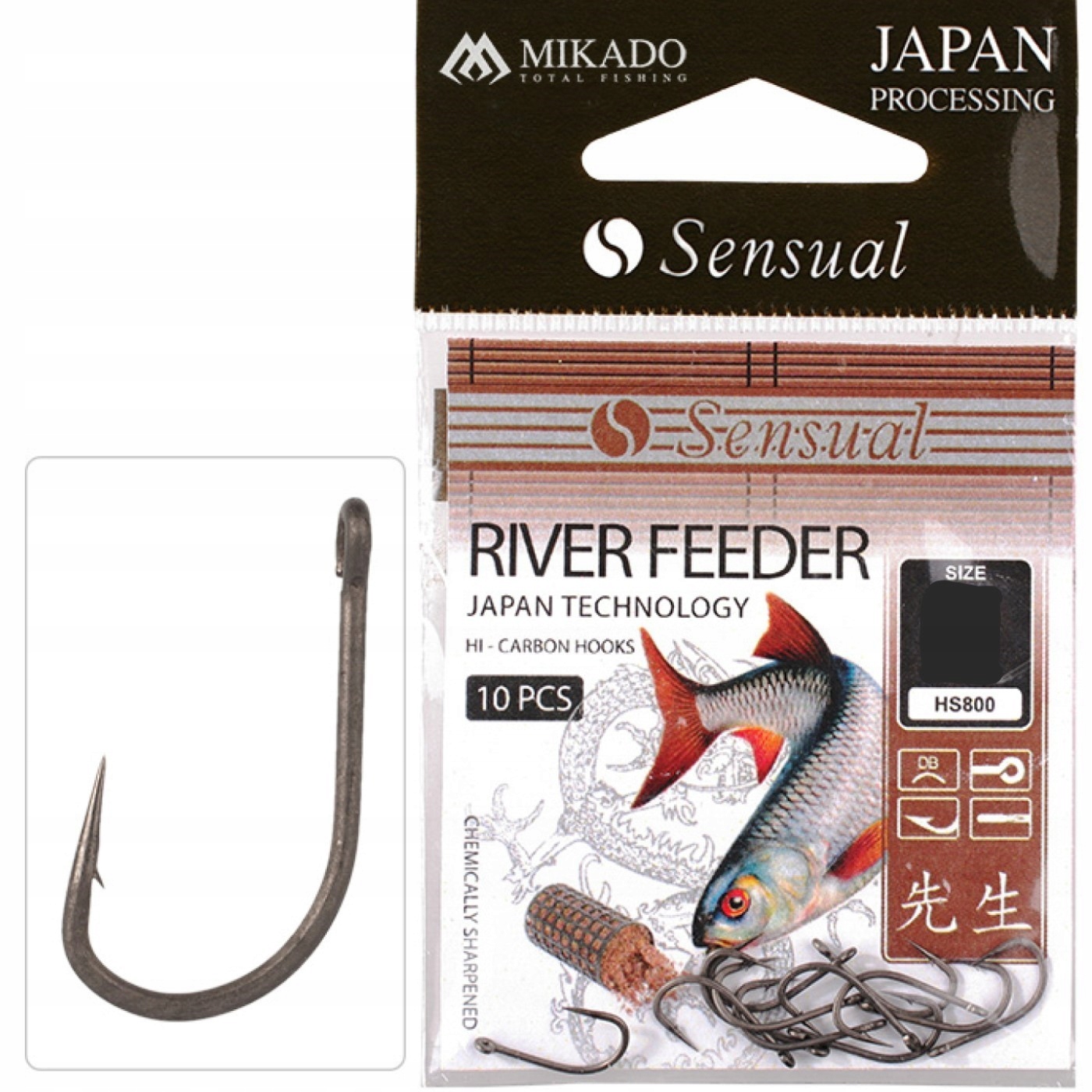Haczyk Sensual nr 4 River Feeder Mikado