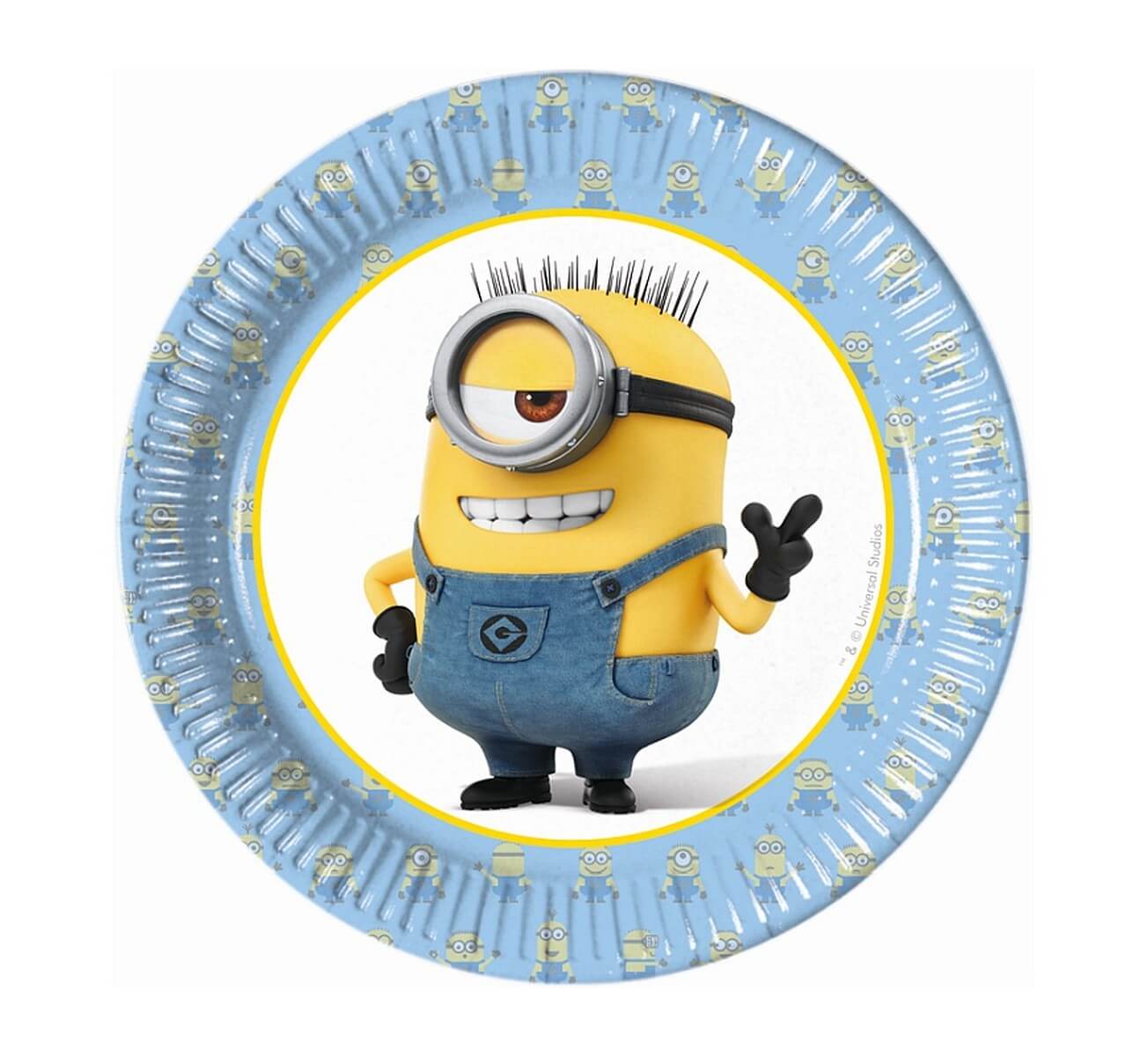 

Talerzyki papierowe Minions Minionki