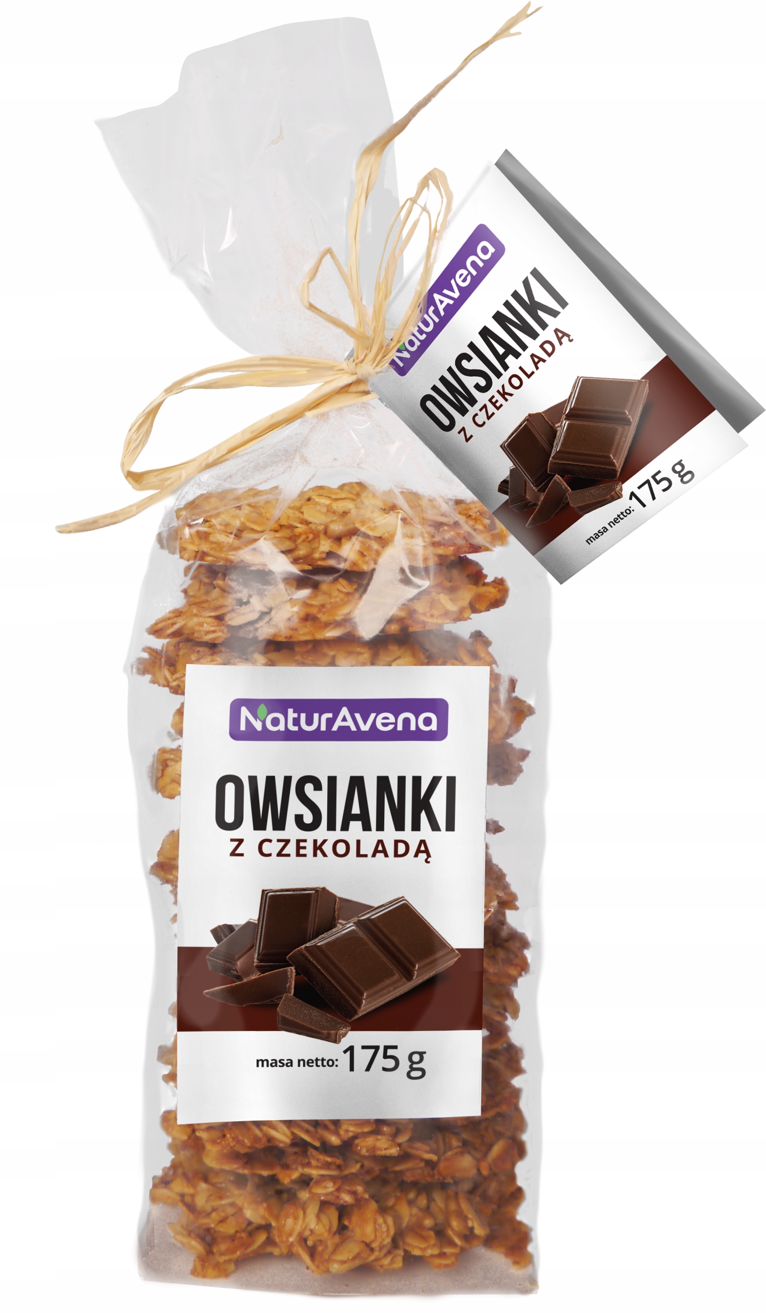 Ovesné Sušenky S Čokoládou 175 g Naturavena
