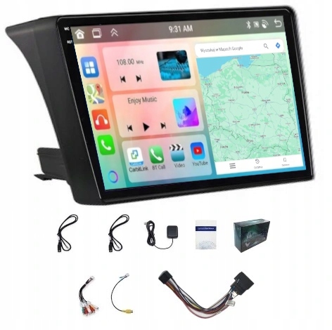 Navigační Rádio Carplay Fiat Ducato 2006-2015 Usb Wifi Android 4GB 64GB