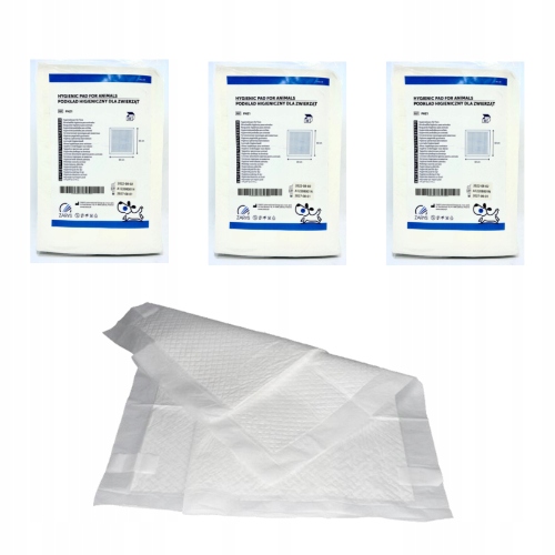 Levně Absorpční podložka 60x60 cm Pro Zvířata 800 ml 90 ks