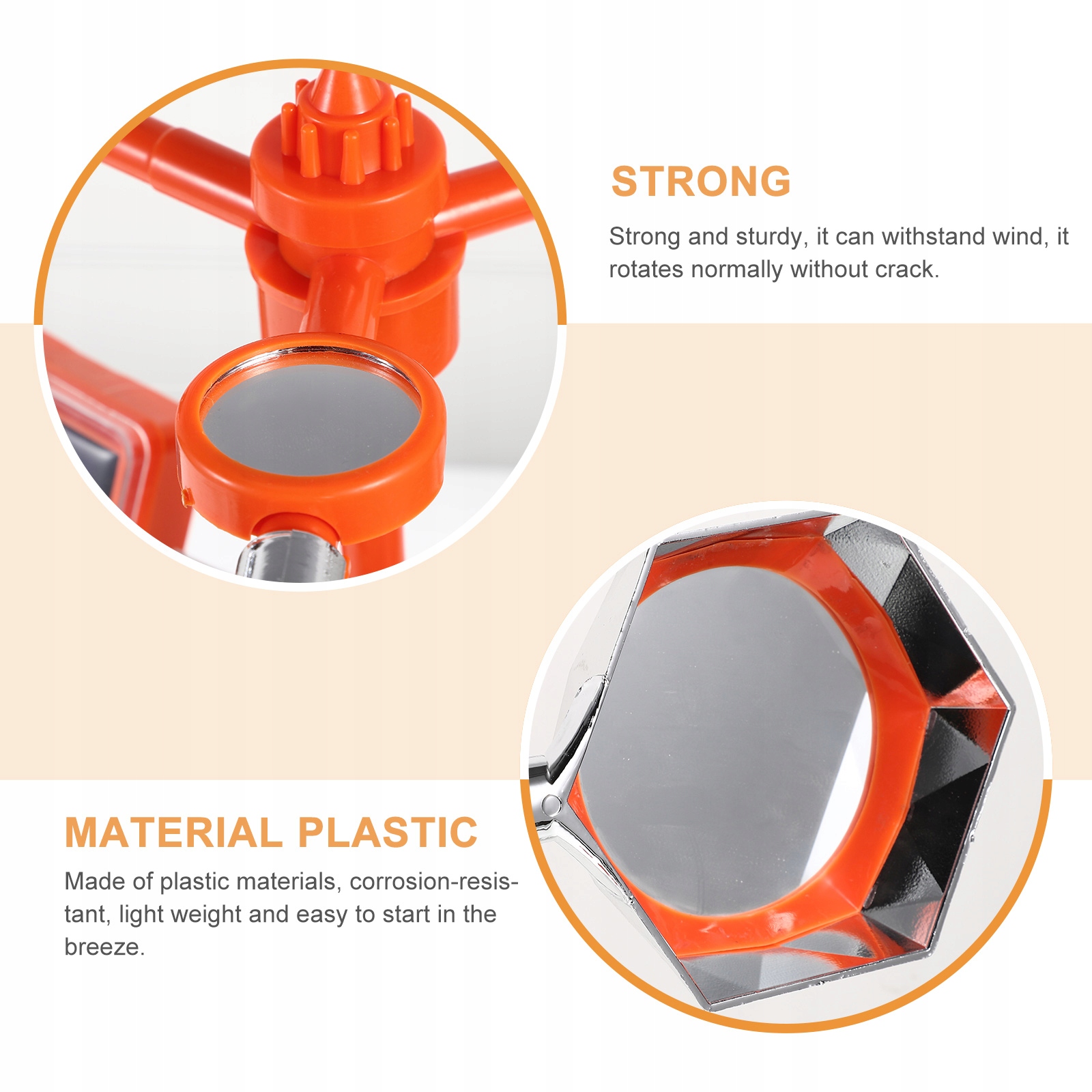 Solar Bird Sparkly Repel dostarcza odstraszacz ptaków Marka bez marki