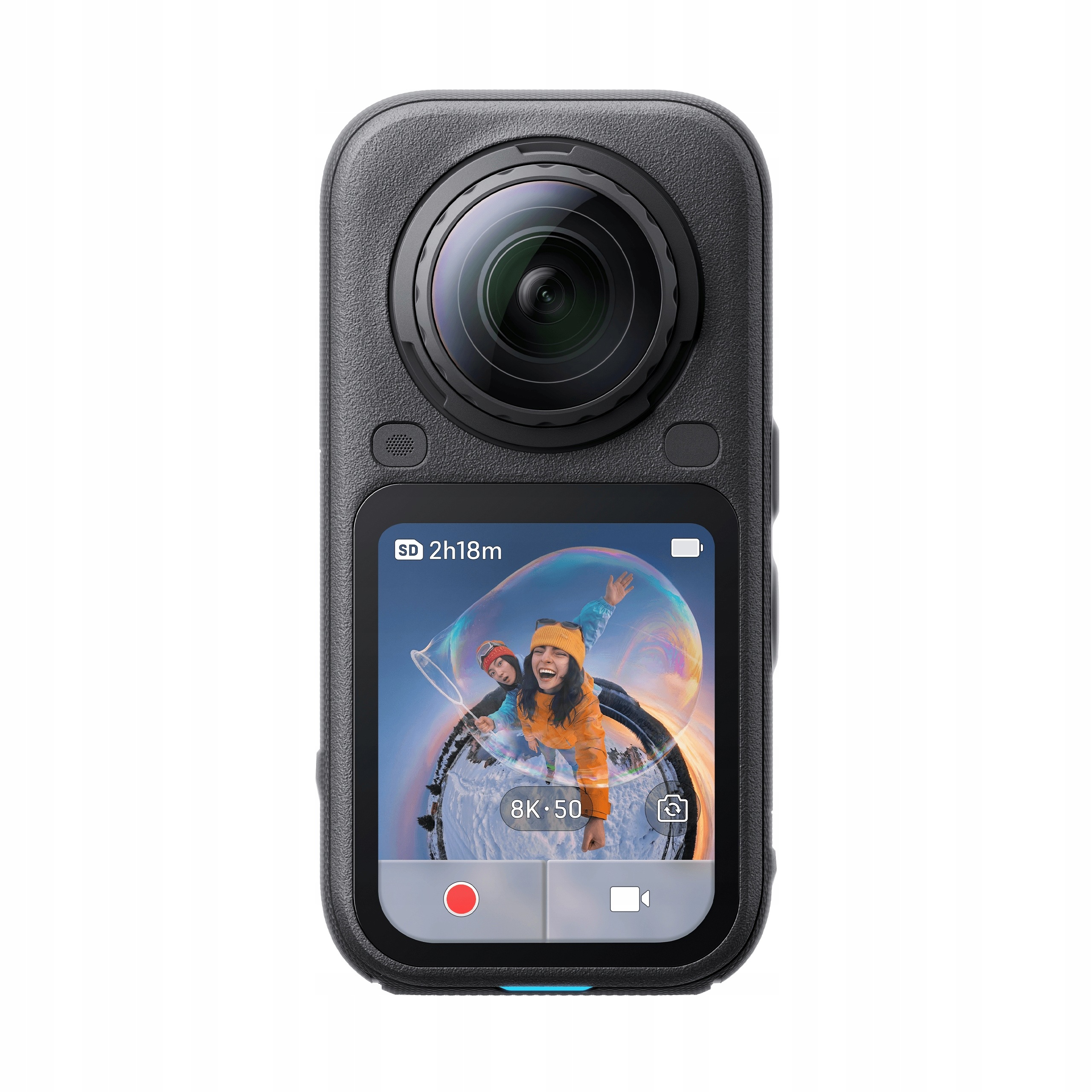 Športová kamera 360 Insta360 X6 Standard Bundle 4K 8K 50fps Ai čierna